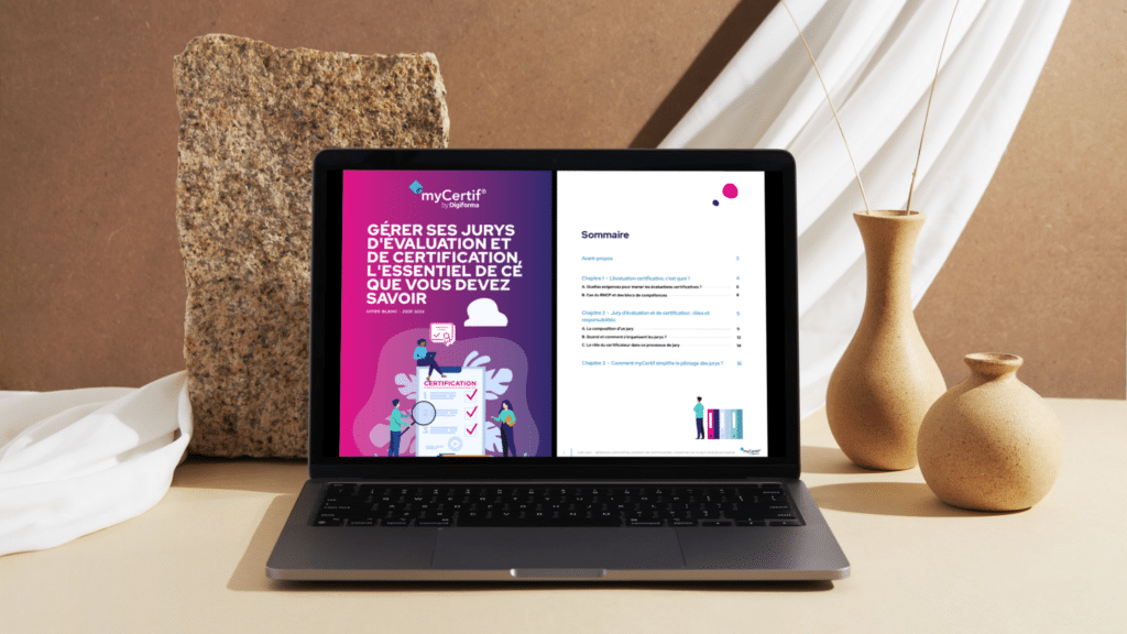 Converture du livre blanc Digiforma Certif sur les jurys